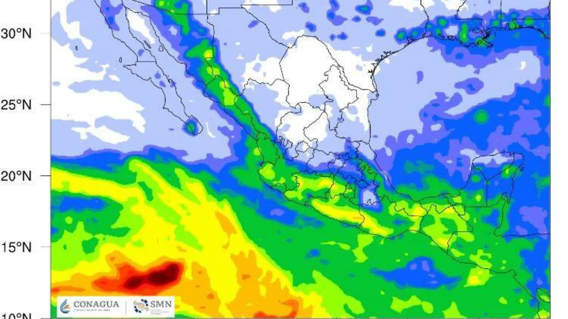 precipitación conagua SLP